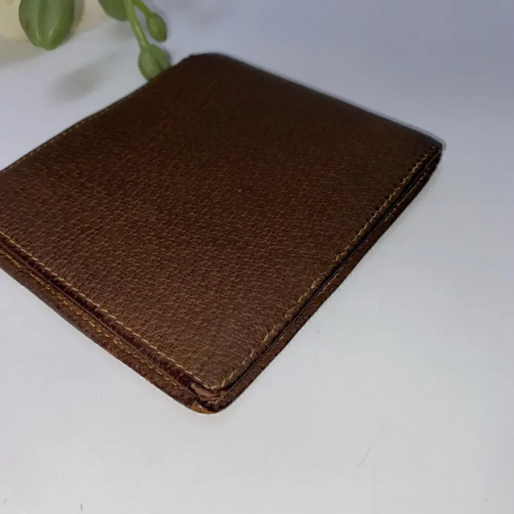 Authentic GUCCi Mens Leather Bifold Wallet